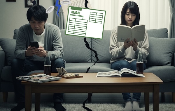 離婚の兆候があるけんかしない夫婦